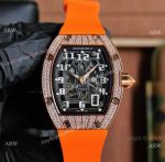 Replica Richard Mille Extra Flat RM67-01 Watch Men Rose Gold Diamond-set